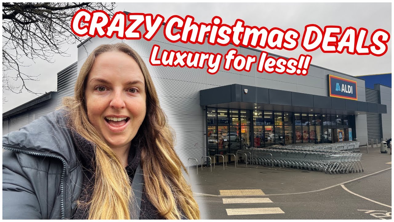 LUXURY Food for LESS inside Aldi this Christmas