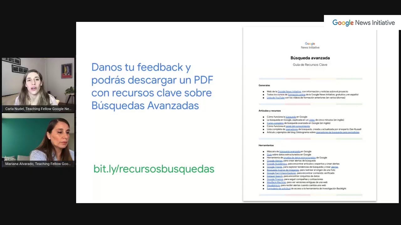 Búsqueda avanzada de la información
