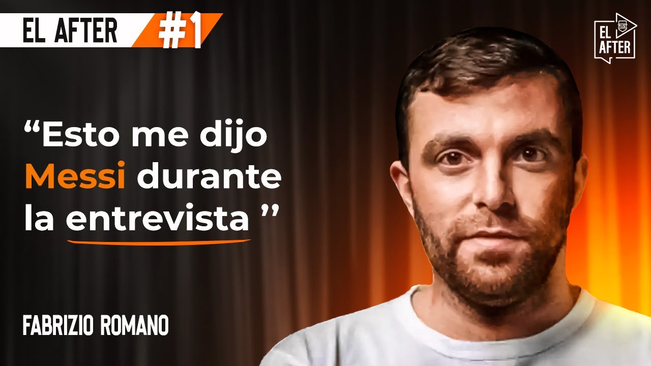 Fabrizio Romano, el Rey del Mercado de Fichajes | El After #1
