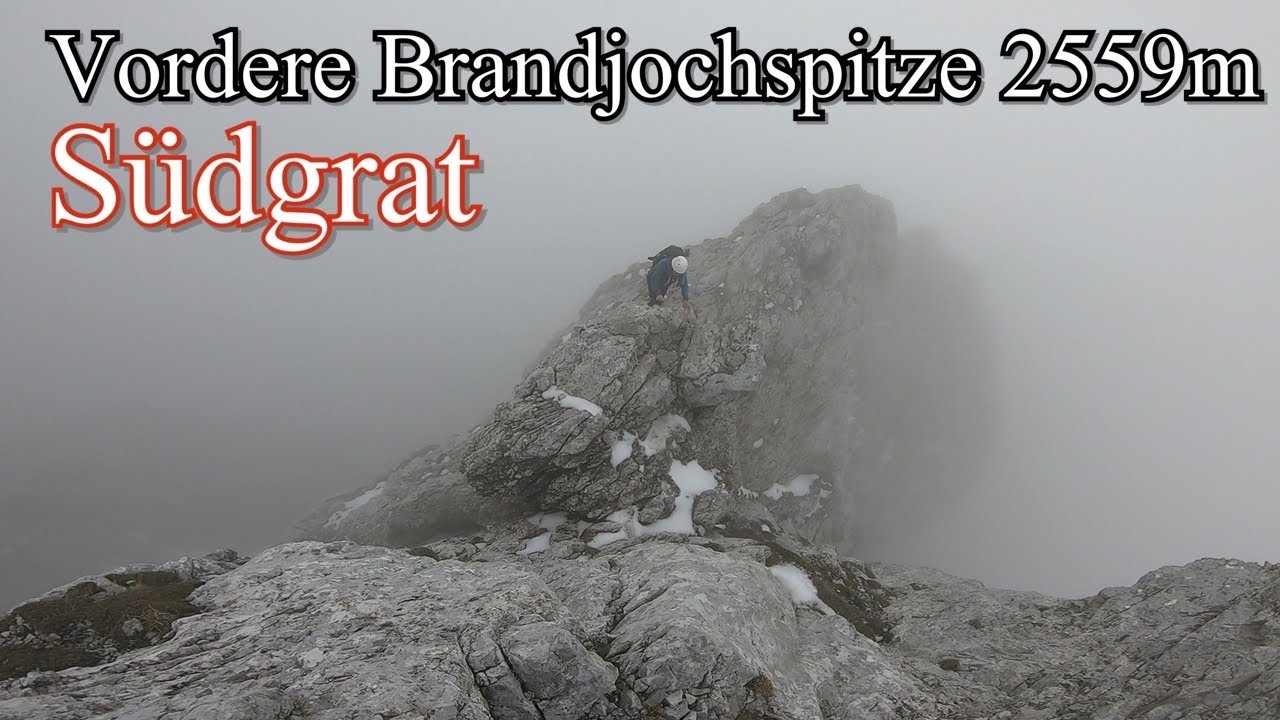 Südgrat Vordere Brandjochspitze 2559m Karwendel Tirol