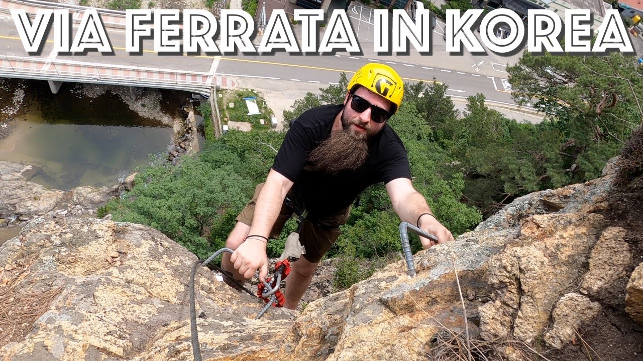 ENG]죽기전 한국에서 반드시 해 봐야 할 액티비티/Via Ferrata in Korea/Iron way/rock climbing