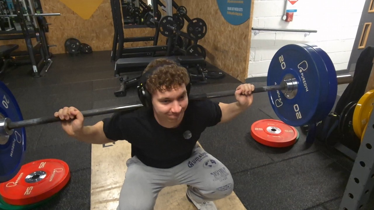 The Great Calorie Depression Day 47 - No caffeine for this leg day