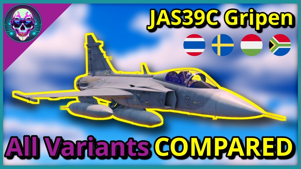 Какой Gripen C лучше в War Thunder? Сравнение комплектаций (2025)