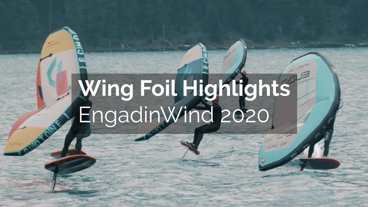 Wing Foil Highlights - EngadinWind 2020