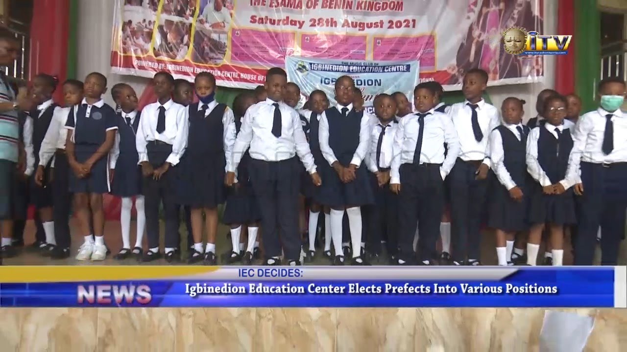 Igbinedion Education Center elects prefects into various positions