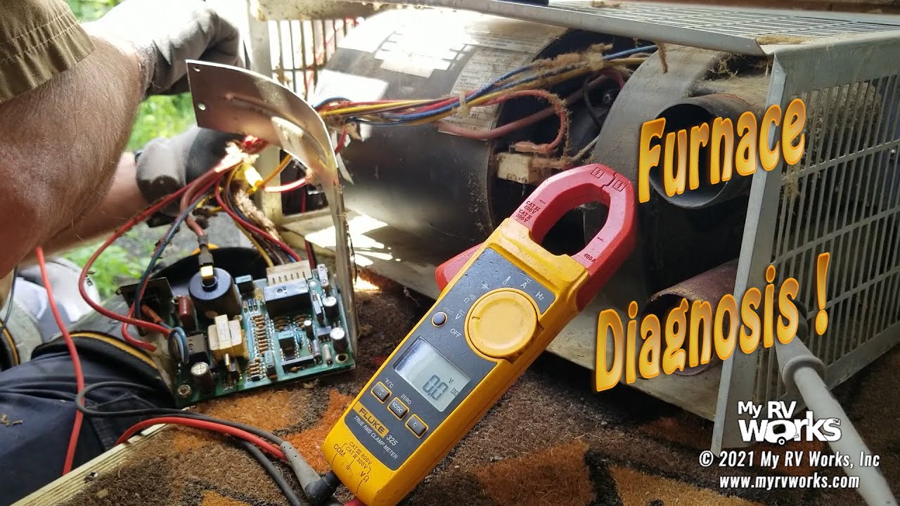 RV Furnace Diagnosis Leads To Motor Fault  --  My RV Works