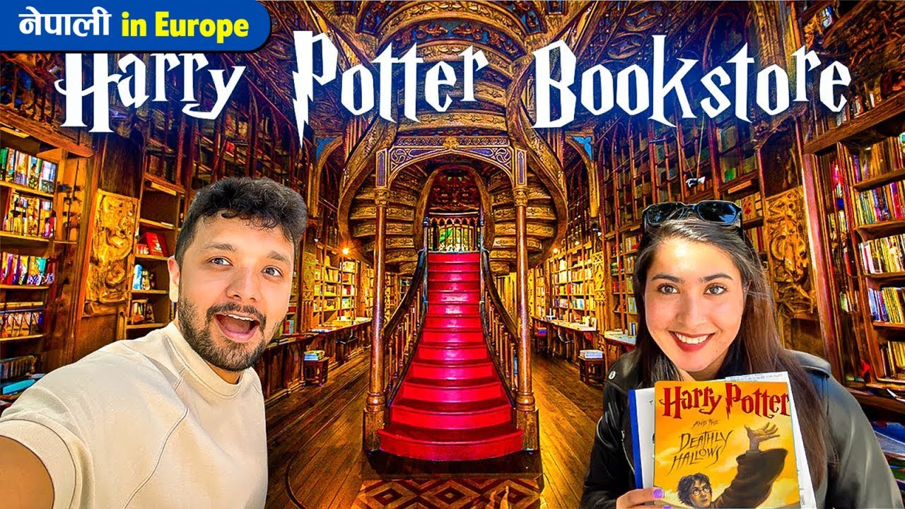 Inside the World's Most Beautiful Bookstore 🇵🇹 | Harry Potter Bookstore