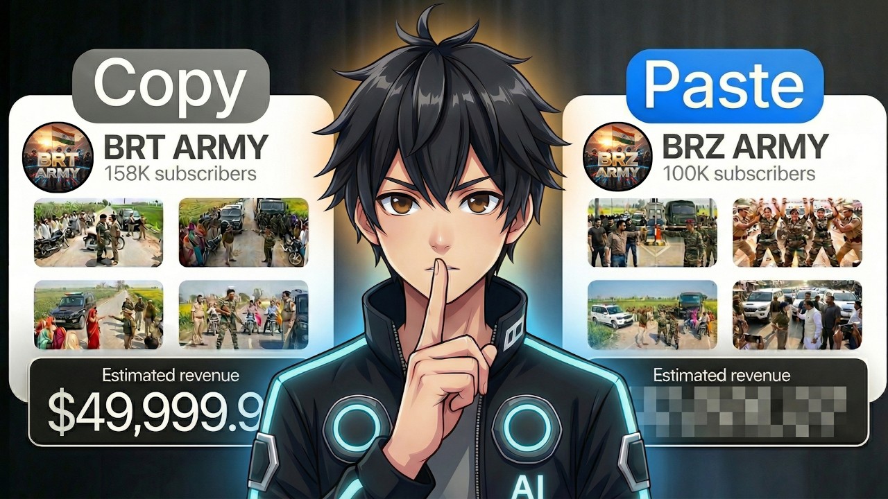 Create Viral Army & Police AI Story Videos (15&ndash;20 Min) | Auto Dialogue + Music | Full Tutorial 