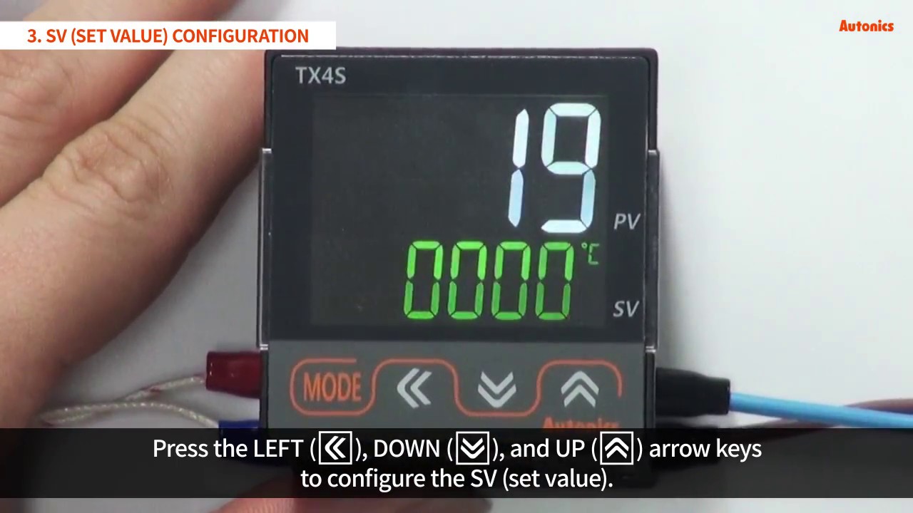 Autonics Tutorial : Temperature Controllers TX Series
