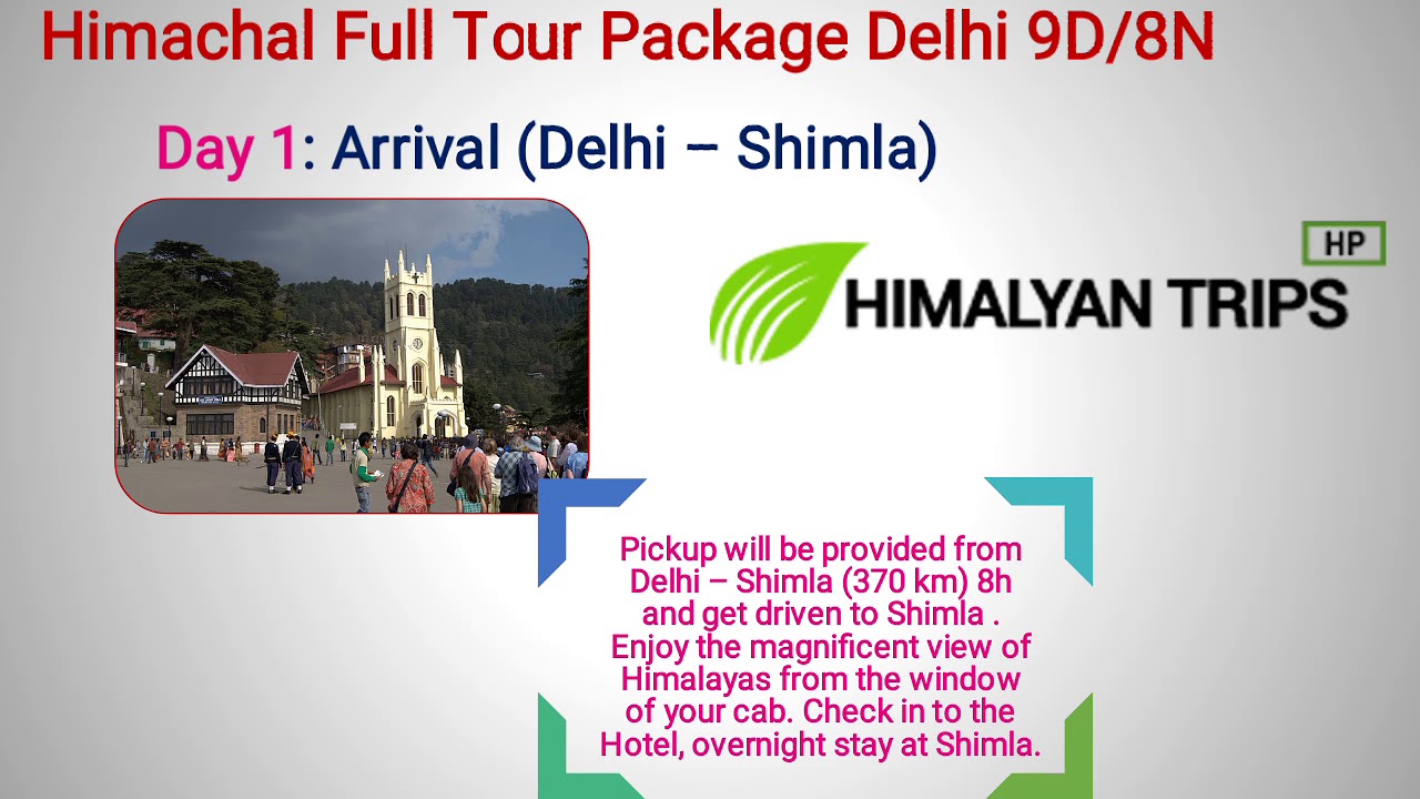 Himachal Full Tour Package