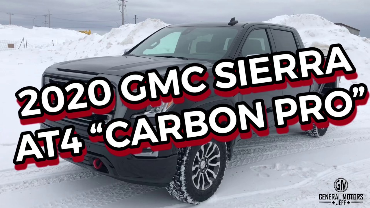 2020 CARBON PRO GMC Sierra AT4