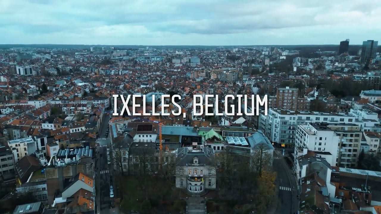Ixelles | Bruxelles region | 4K drone footage