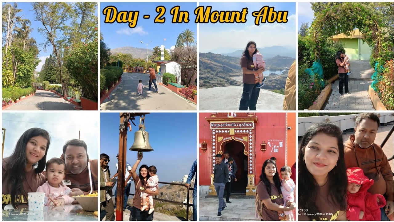 @hetalkuhada1234 |Mount Abu Me Peace Park Ghumne Gaye|Garden Me Ghumke Thak Gaye😥@hotelparashnew4372