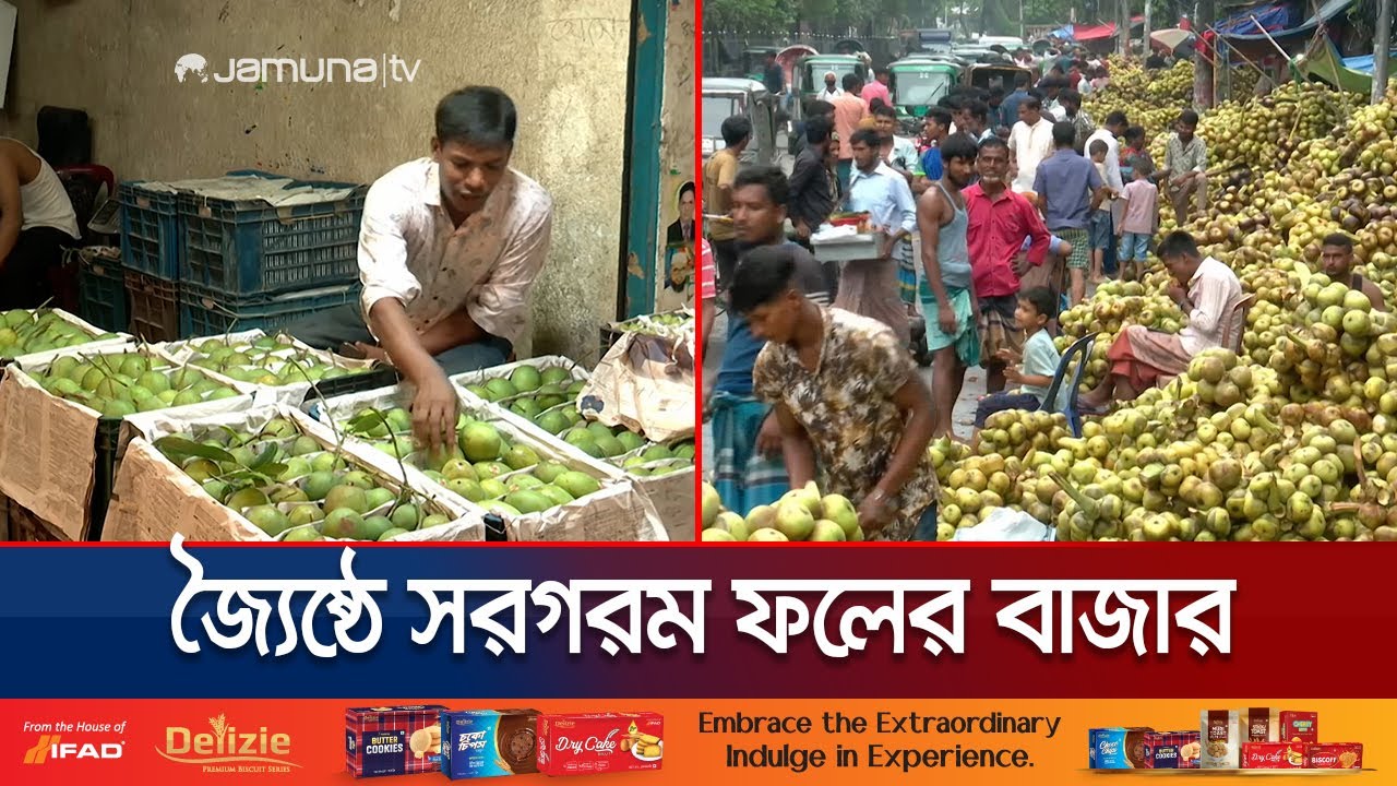 বন্দরনগরীতে মৌসুমী ফলের সমারোহ; দেশীয় ফলের চাহিদা বেশি | Chattogram Fruits Market | Jamuna TV