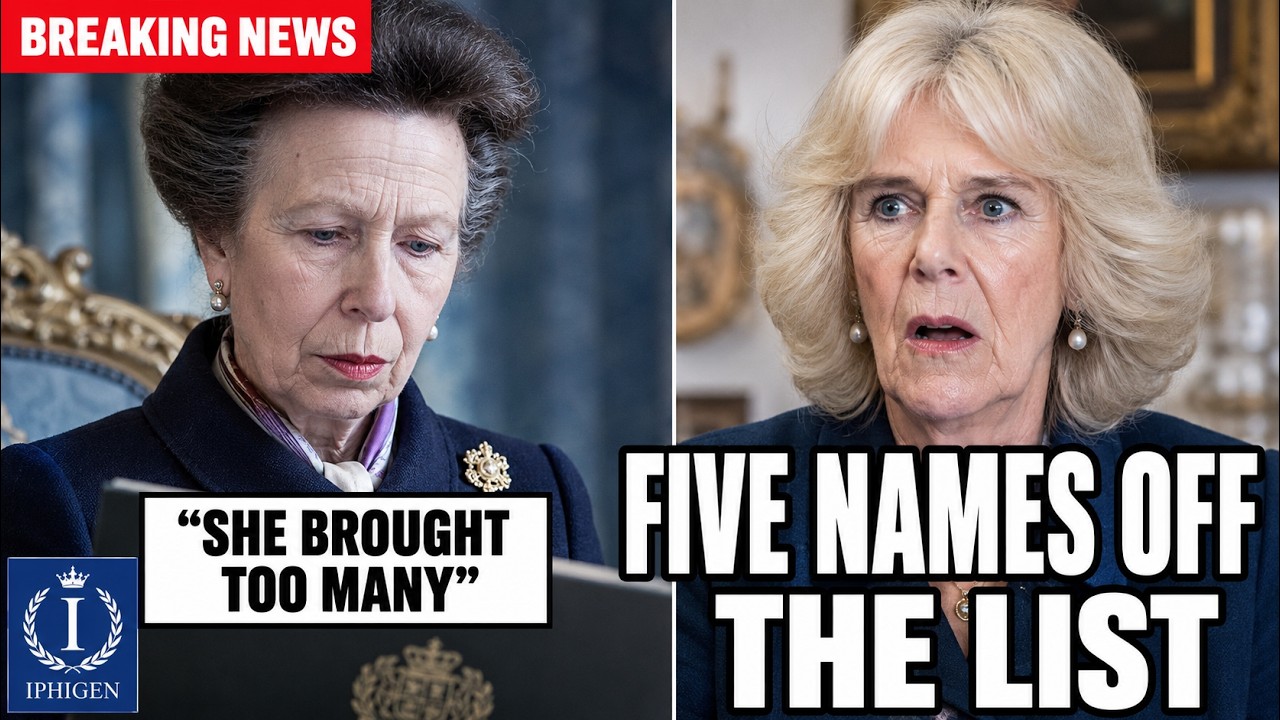 Princess Anne Reportedly TRACES Five Parker Bowles Names Off The List After Quiet Sandringham Nod!