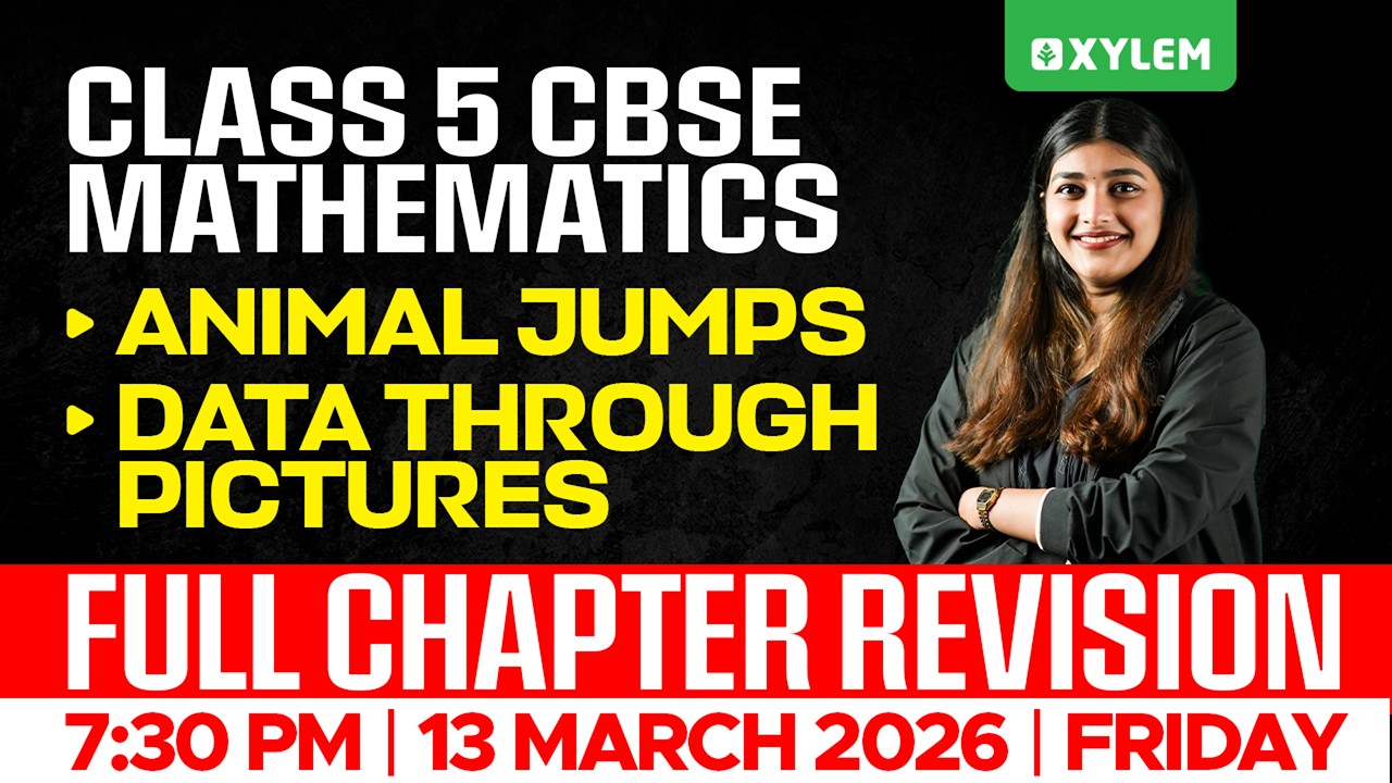 Class 5 CBSE Mathematics | Animal Jumps & Data Through Pictures | Full Chapter Revision | Class 5