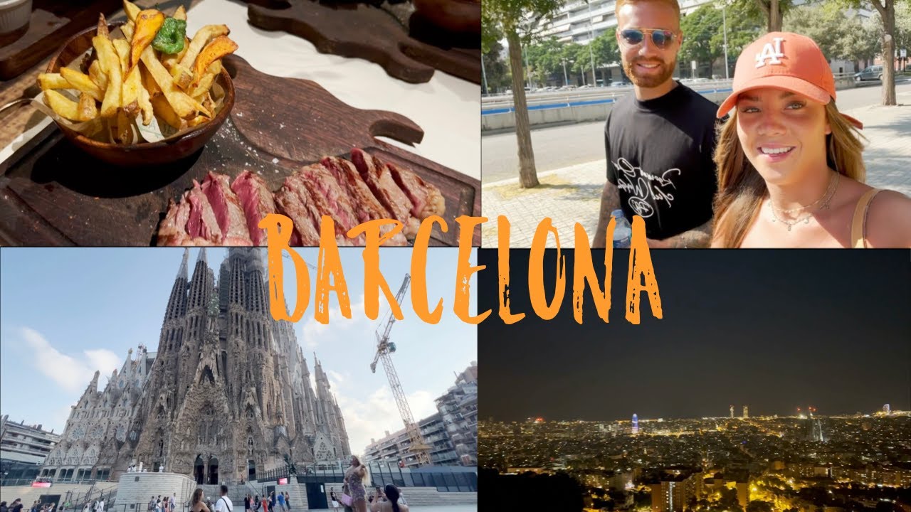 BARCELONA VLOG WITH IMMIE & JACK! EXPLORING/RESTAURANTS/BARS