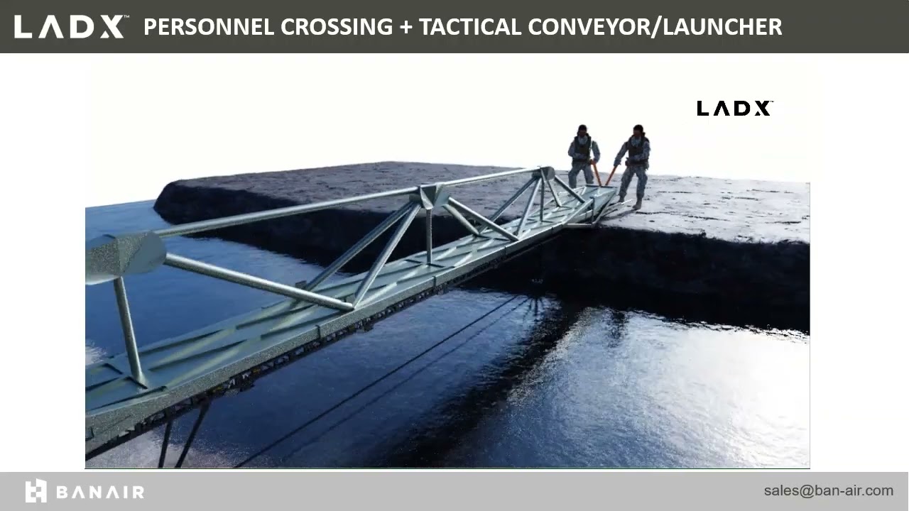 EasiBridge Vehicle-Portable Space Frame Bridges