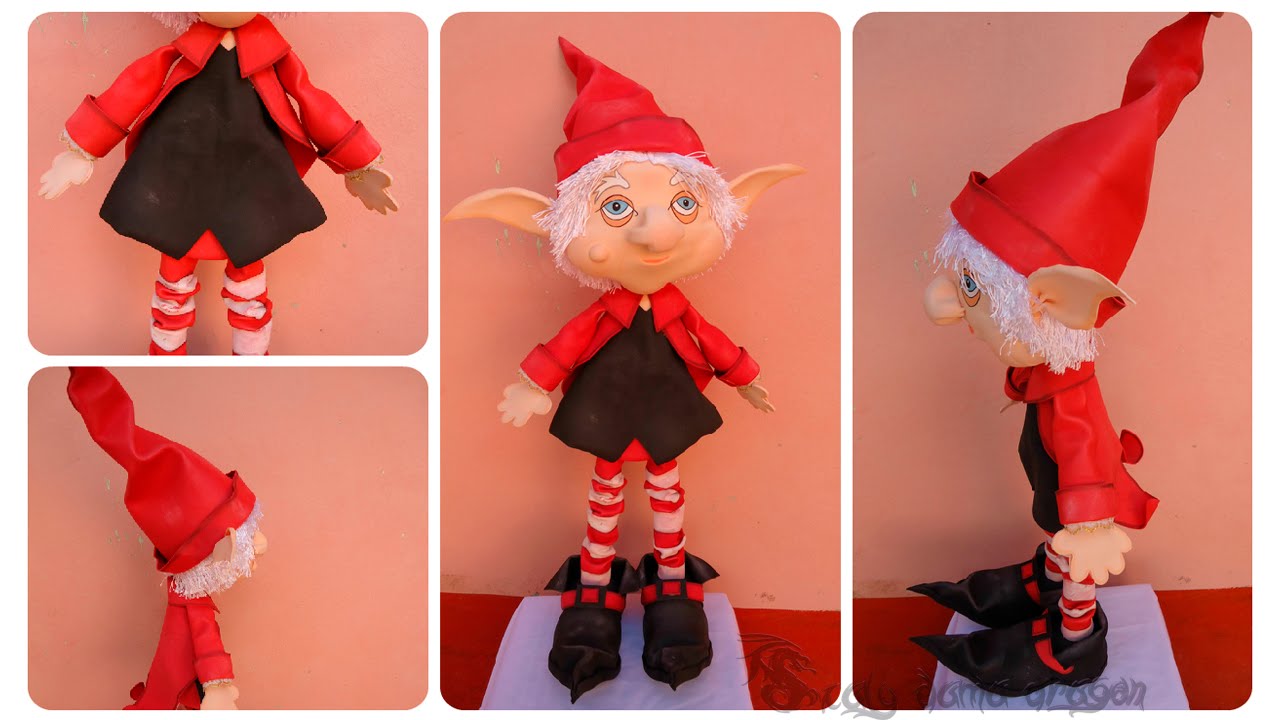 Duende mágico | fofucho navideño | Cuentos y leyendas - Parte 3/3 mangas, vestuario y ensamble