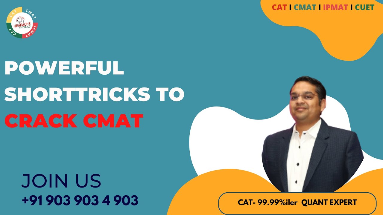 5 Simple Tricks to CRACK CMAT in 2025