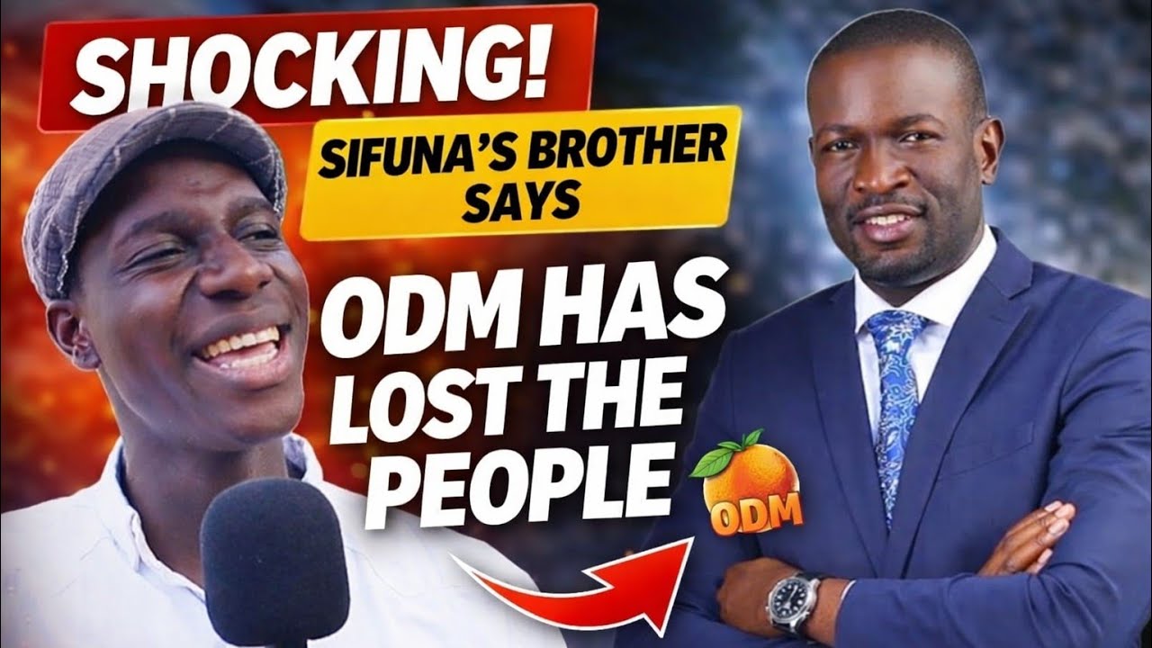 ODM EJECTING SIFUNA HAS COST THEM PUBLIC TRUST – BROTHER SPEAKS OUT!