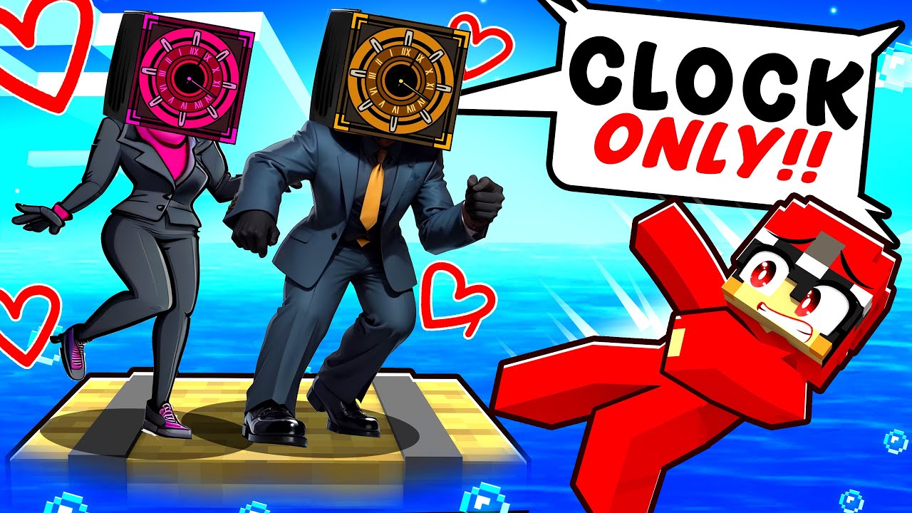 LOCKED on a ONE RAFT with CLOCK FAMILY!
