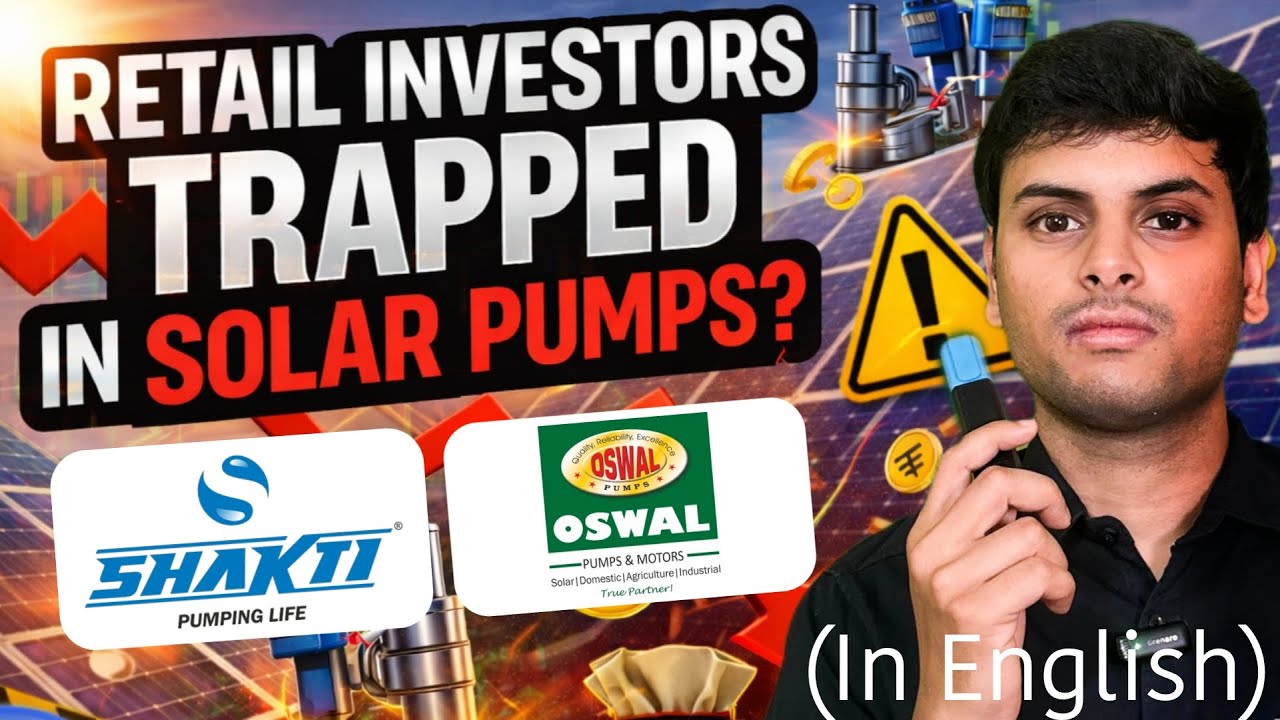 Shakti Pumps & Oswal Pumps - What Went Wrong? | Solar Pumps Sector Analysis | Simpli Stocks English