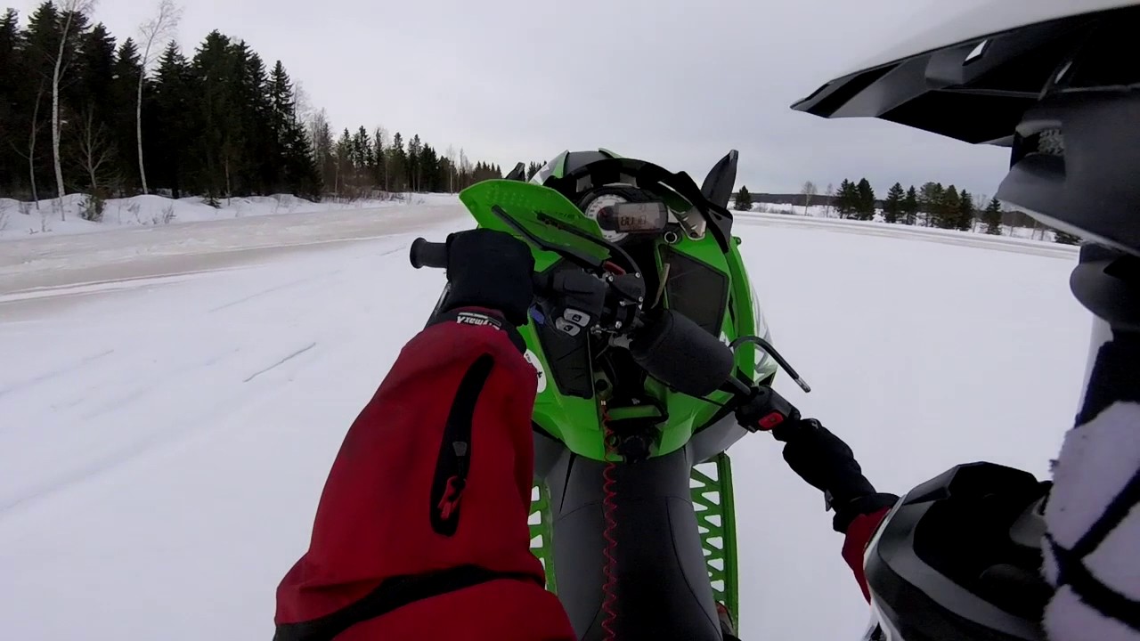 Arctic Cat ZR8000RR Wheelie Testing