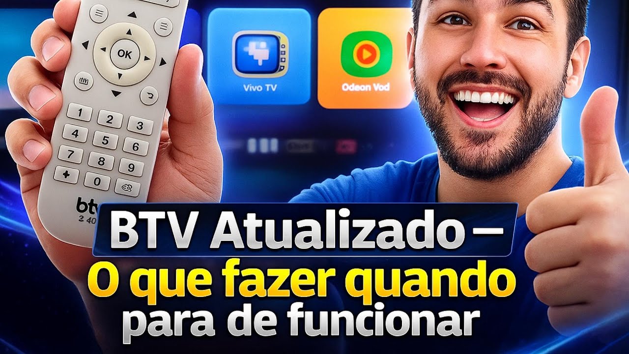 BTV Atualizado &mdash; O que fazer quando para de funcionar