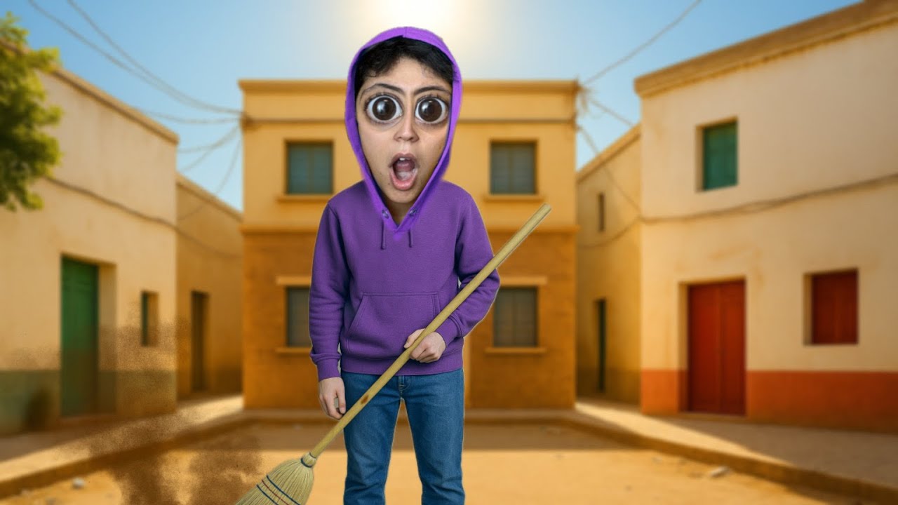 فاش كاتبغي تبيني حداگتك 🧹😱