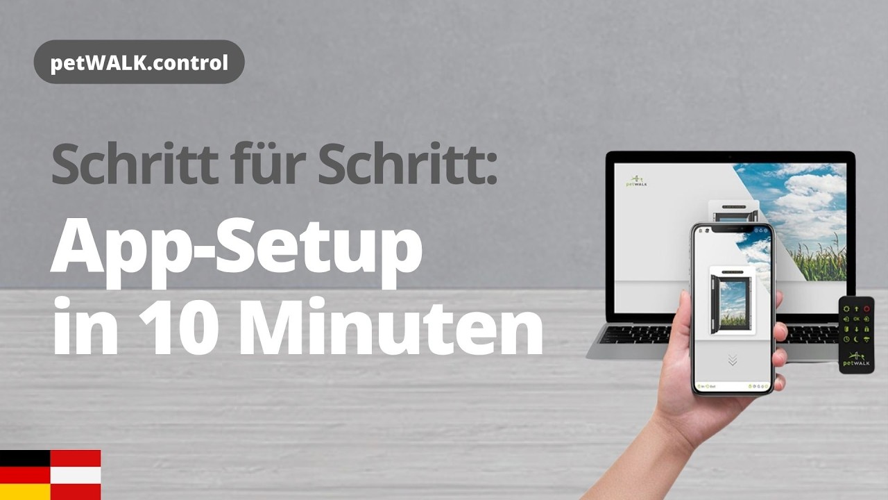 petWALK App einrichten | Schritt-für-Schritt Anleitung
