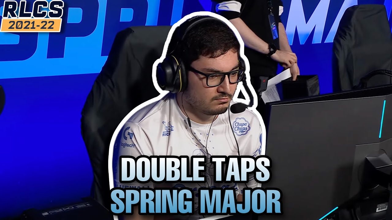 HOW DID AZTRAL READ THAT!? Best Double Tap Goals in Spring Major RLCS 2021-2022