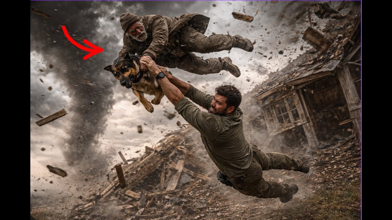 Before the Tornado Came, a Homeless Man and His Dog Met a Navy SEAL — and a Hidden Truth