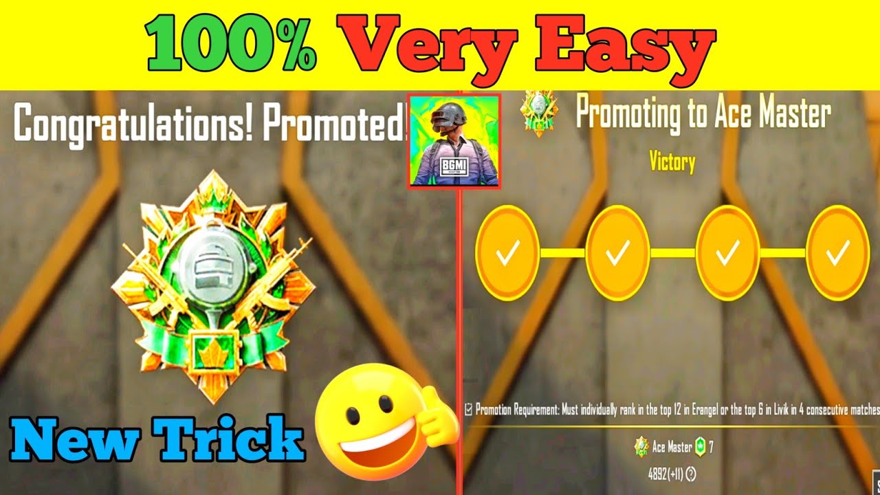 Promoting To Ace Master || Promoting To Ace Master in Bgmi || Ace Se Ace Master kaise jaye