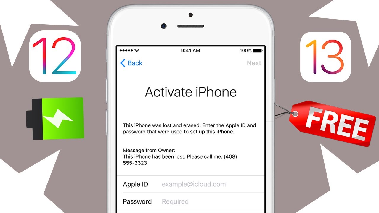 New ToolsFree Untethered Bypass Iphone 5s To iphone x ios 12 4 8 To 13 6 1 Reboot Fix Windows Tools