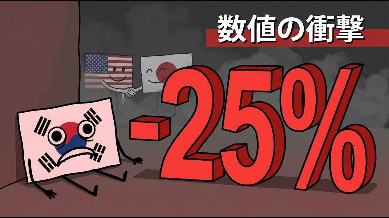 【図でわかる】「日本を外せ」の要求が裏目、米国の選択で韓国経済パニックへ