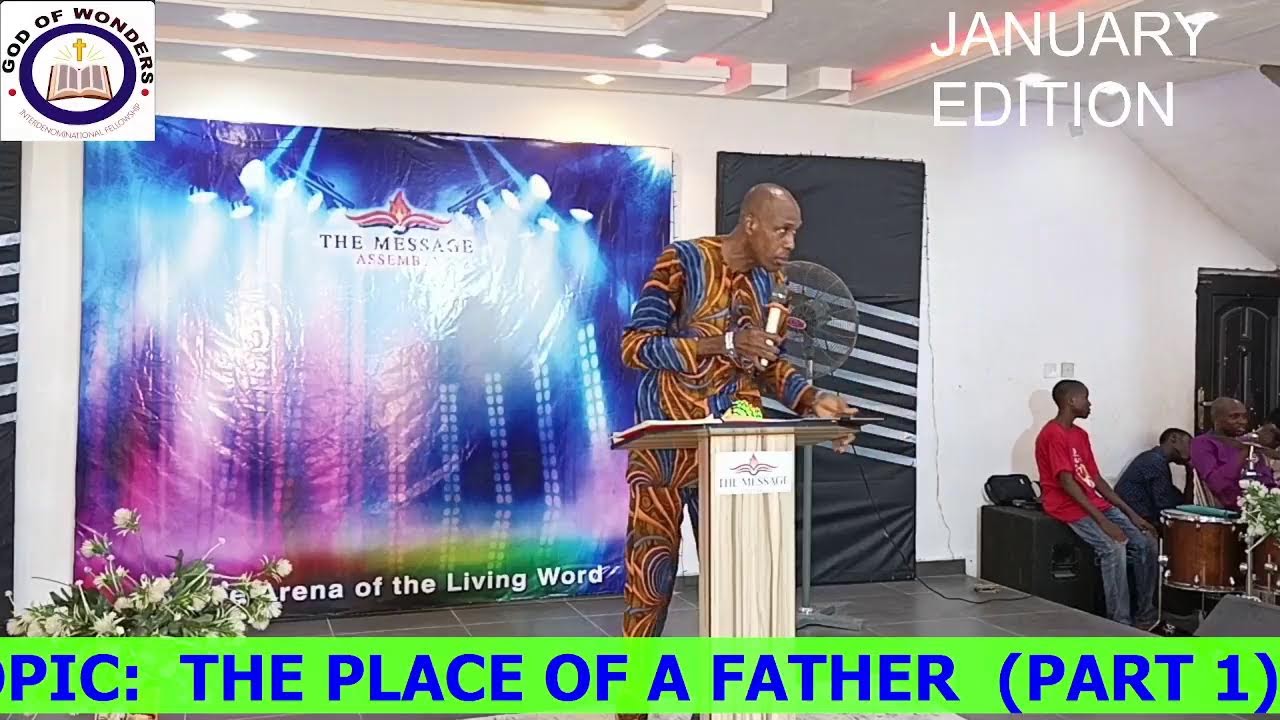 God of Wonders GOWP Live Stream