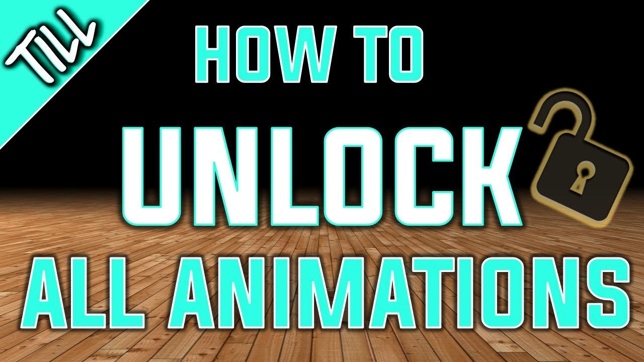 Nba Live 18 - HOW TO UNLOCK ALL ANIMATIONS