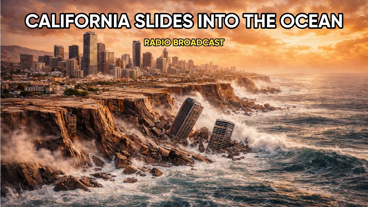 You Are Listening to the Radio as California Sinks Into the Ocean – Apocalyptic Coastal Collapse