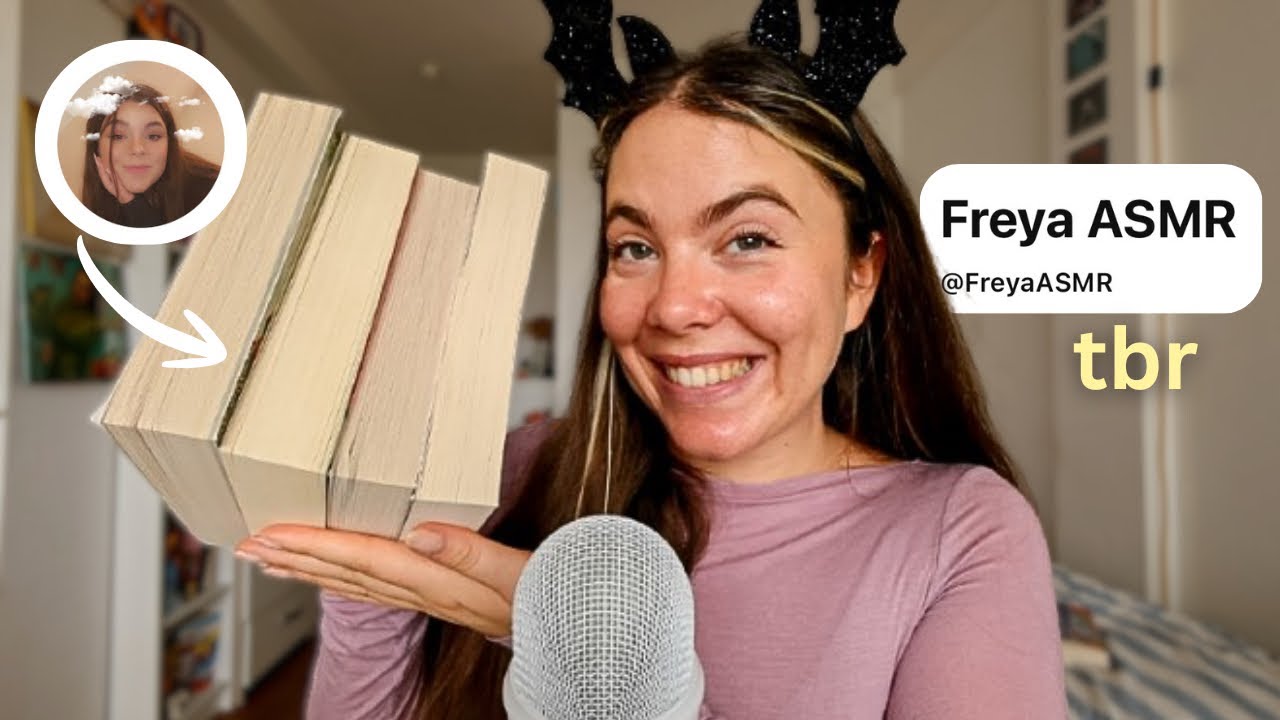 ASMR: Банка с непрочитанными книгами моей лучшей подруги выбирает книги, которые я прочитала в но...