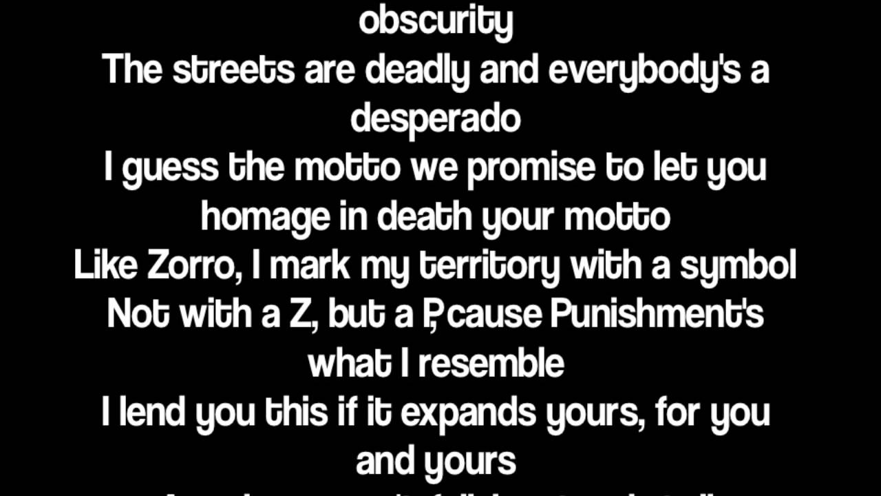 Big Pun capital punishment lyrics