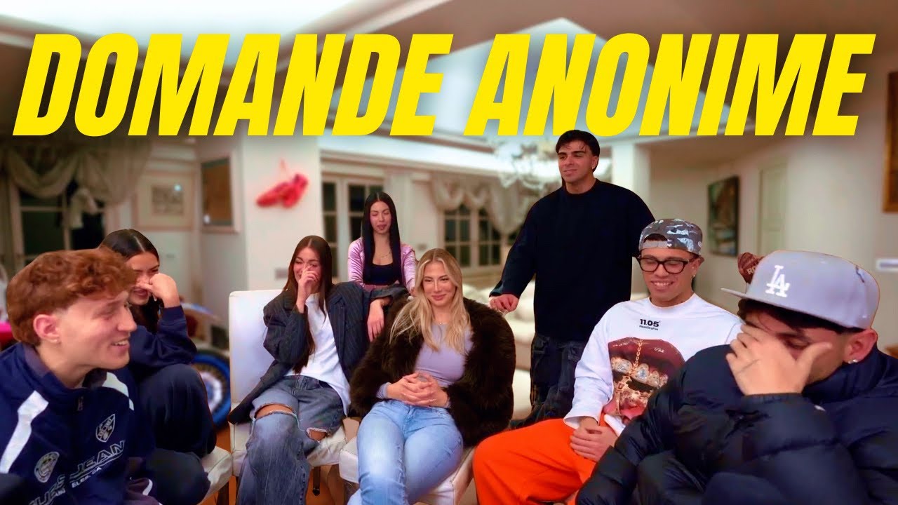 DOMANDE ANONIME SCOMODE: DIVERTENTI E PICCANTI!!! 