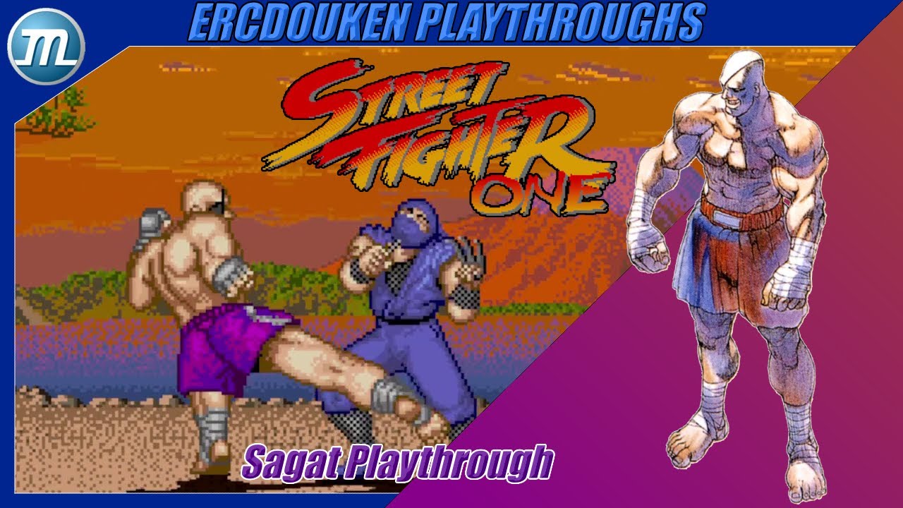 Street Fighter One (PC/MUGEN) - Sagat Playthrough