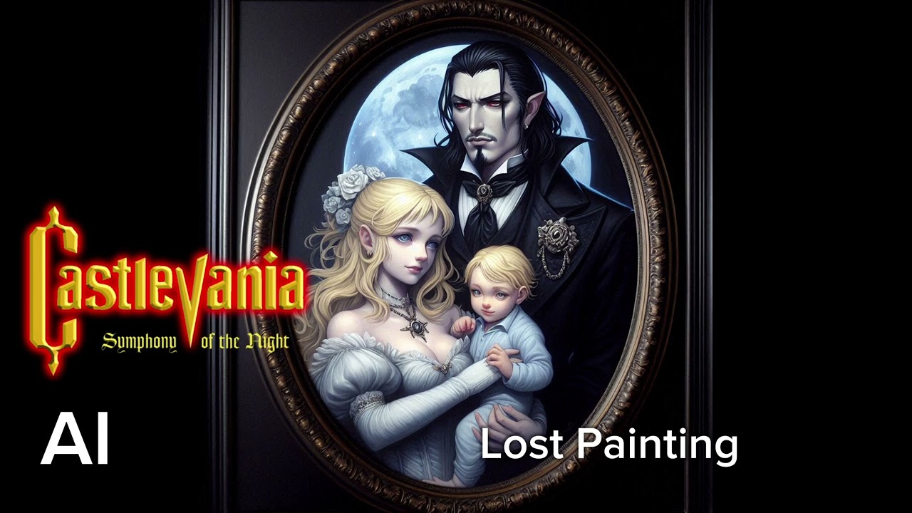 Castlevania Symphony of the Night OST - Lost Painting (AI extended)