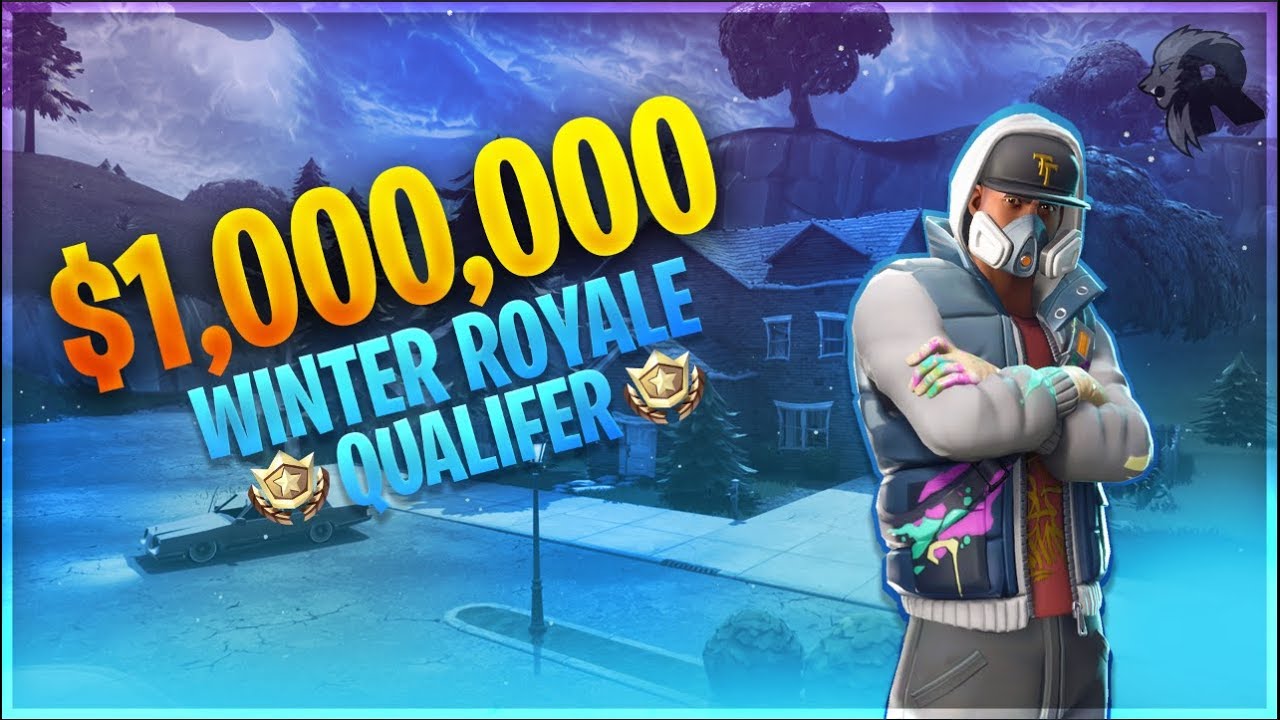 The Game that Qualified me into $1,000,000 Winter Royale! (Fortnite Battle Royale)