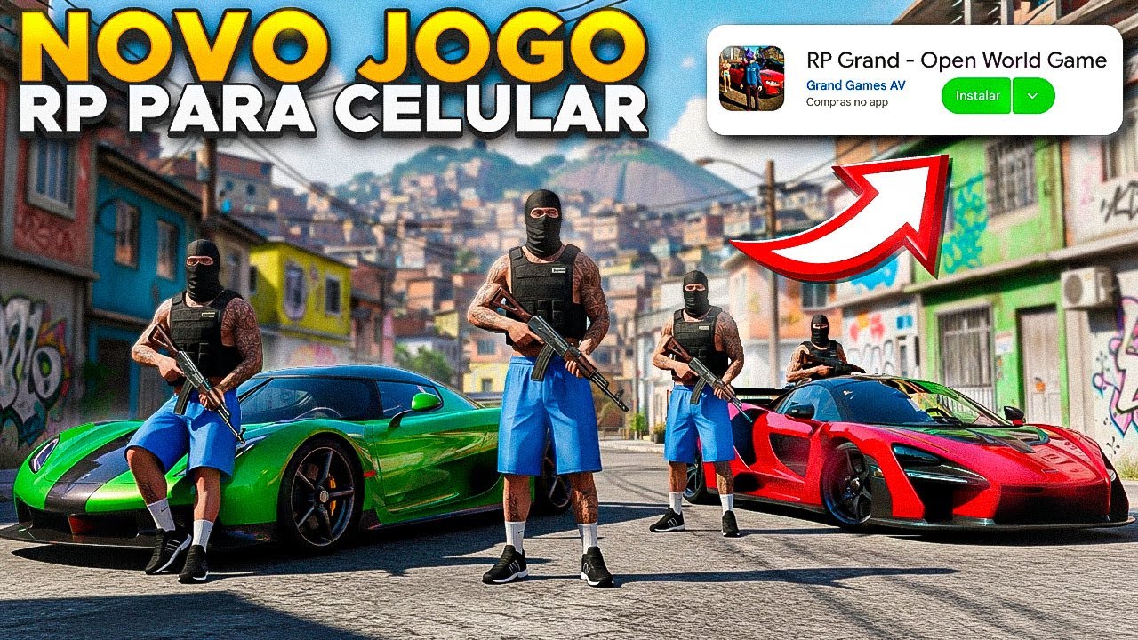 LAN&Ccedil;OU! NOVO JOGO RP PARA CELULAR (Android e IOS) RP GRAND