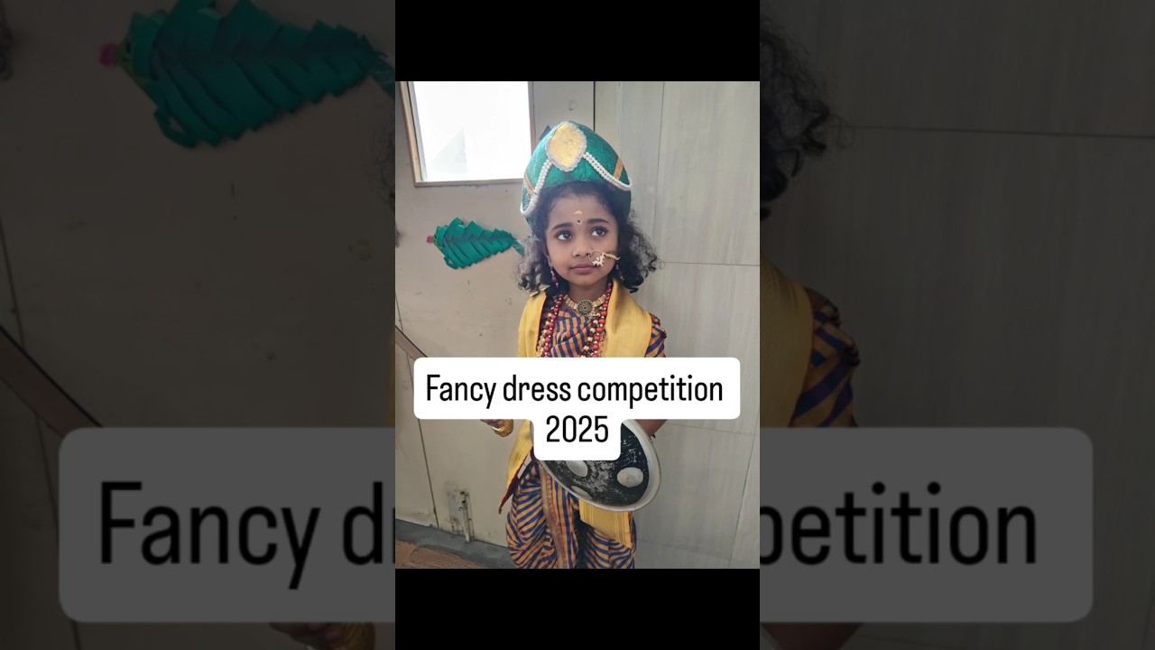 Mini Vlog 🎭 | ✅ Fancy Dress Competition |  | Velunatchiyar Look 🔥 | Tamil Shorts
