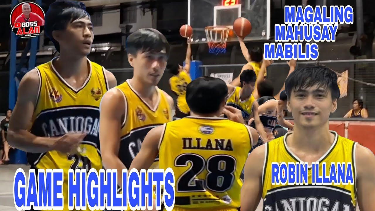 MAGALING AT MAHUSAY NA PLAYER NG BRGY. CANIOGAN/BOSS ALAN