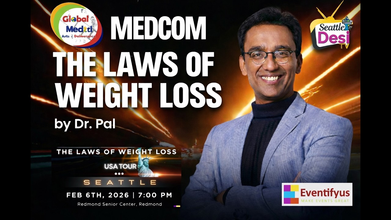Seattle Desi TV was proud to be on the ground at Dr. Pal’s MedCom event in Seattle