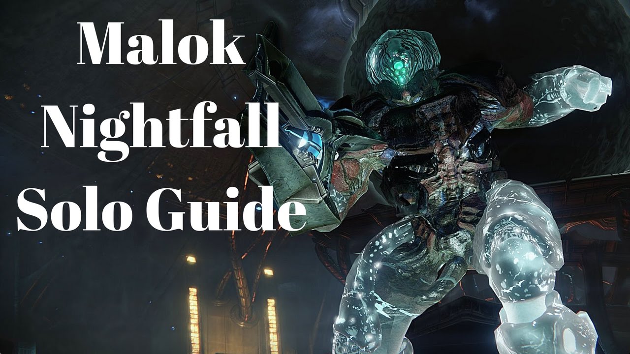 Destiny Let's Nightfall - Blighted Chalice Solo Nightfall Walkthrough Guide - November 8-14 2016